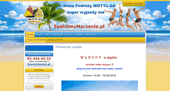 Desktop Screenshot of motyl.pl